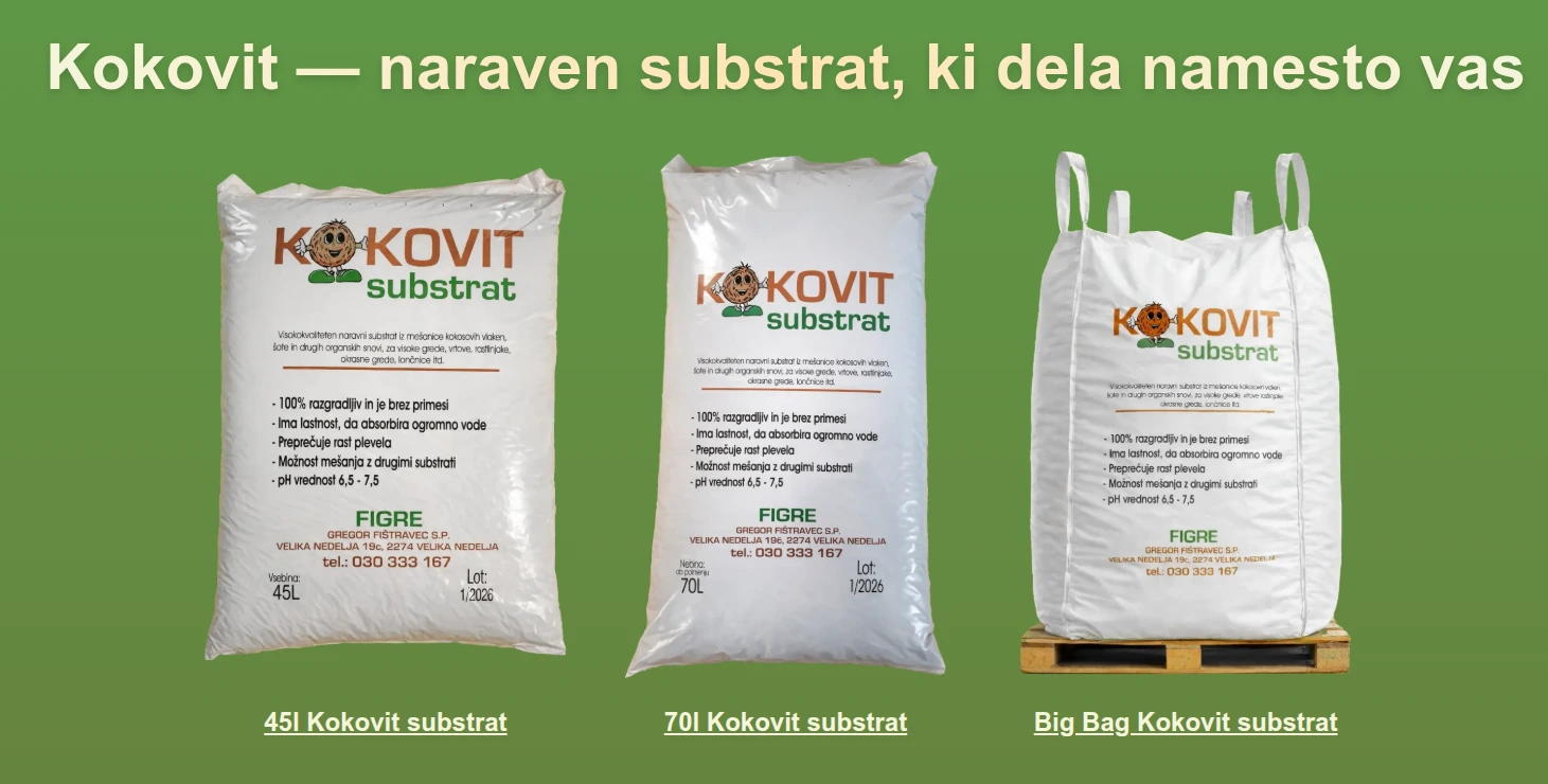 Kokovit webpage screenshot