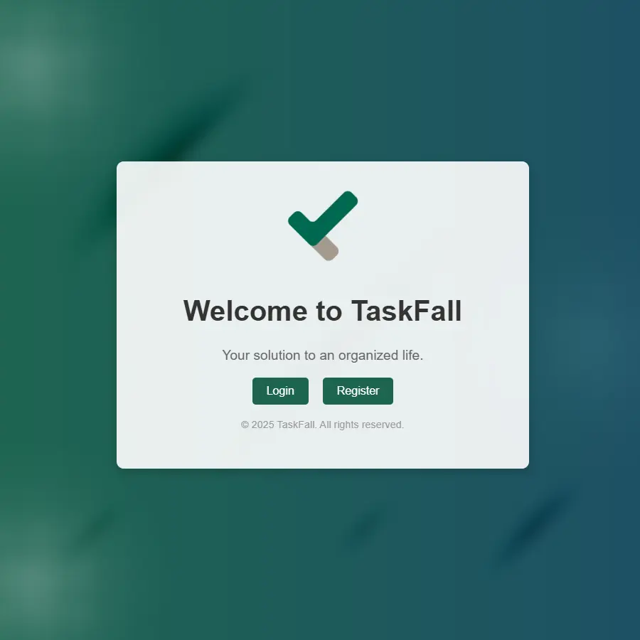 TaskFall screenshot